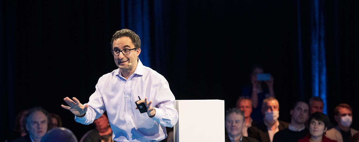 ©Johan Martens Keynote Alan Iny op het ETION Forum 2021