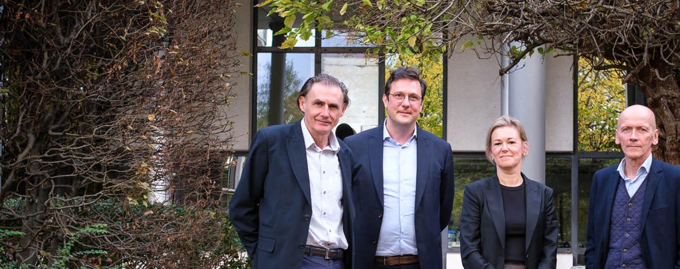 Geert Janssens, Karl Hermans, Hannelore Raes en Ignace van Doorselaere