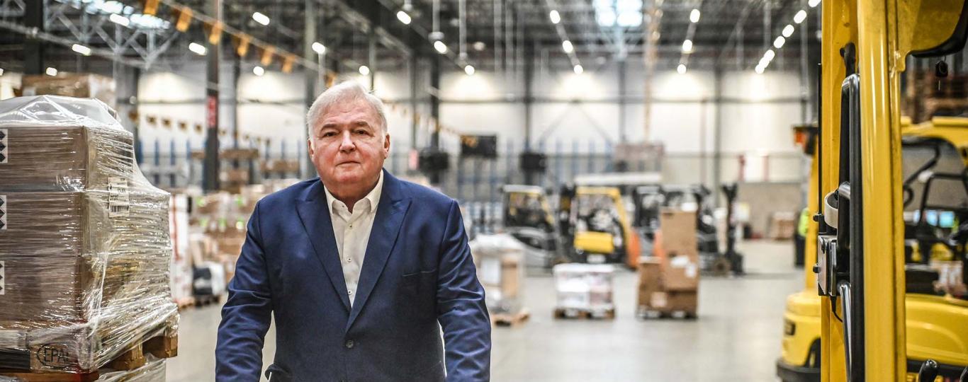 Wim Libaers, managing director van Hamann International Logistics