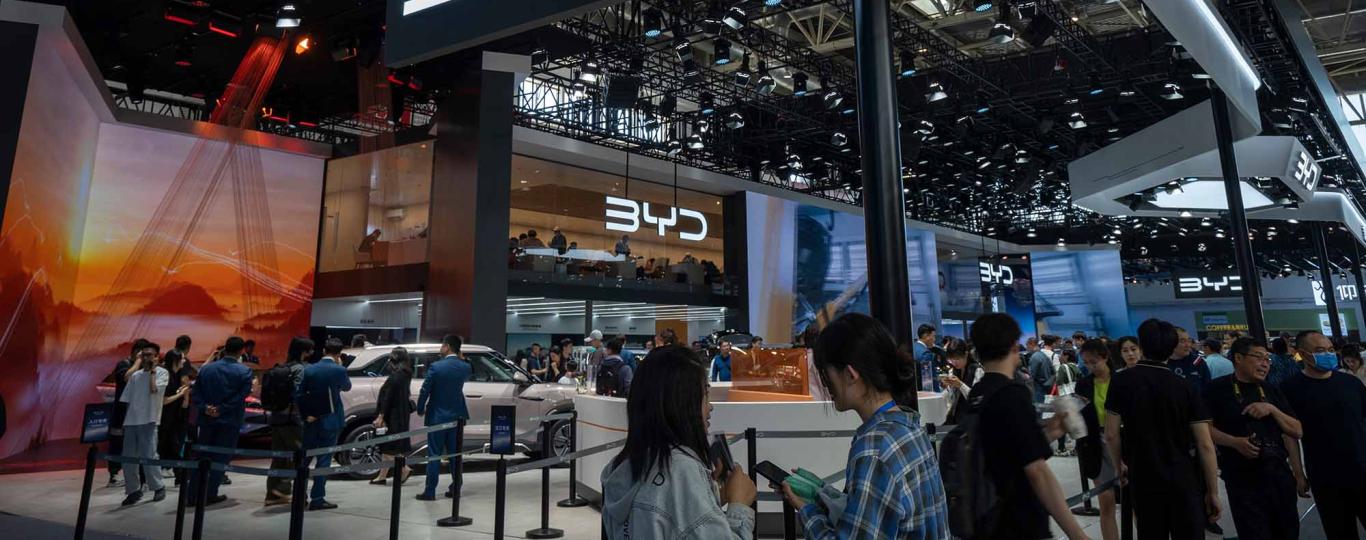 BYD-stand in Beijing