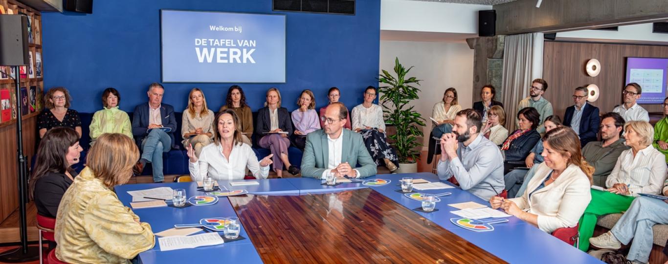 De tafel van werk