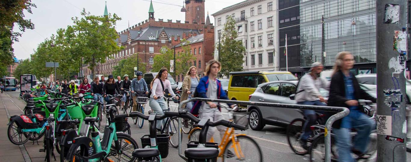 verkeer in Kopenhagen