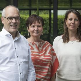 Jan Robrechts, Mieke Van Oost en Joke Vandepitte