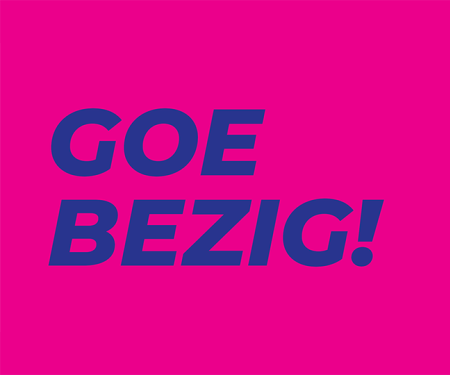 logo Goe bezig
