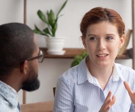 persoonlijk gesprek