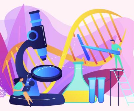 illustratie genetische manipulatie