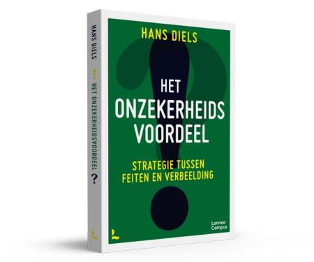 cover boek 'Het onzekerheidsvoordeel' van Hans Diels