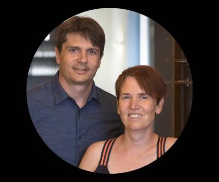 Koenraad Belsack en Nele Van Damme