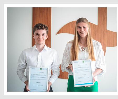 Nick Verhaeghe en Amber De Smit