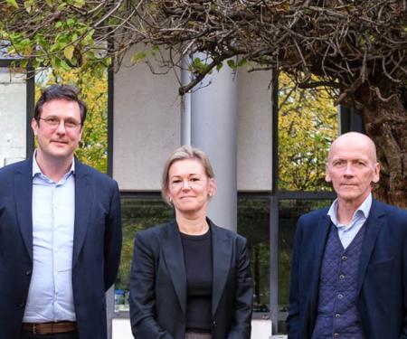 Geert Janssens, Karl Hermans, Hannelore Raes en Ignace van Doorselaere