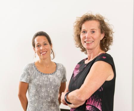 Laure Depaepe (ETION) en Ingeborg Symons (Multigas)