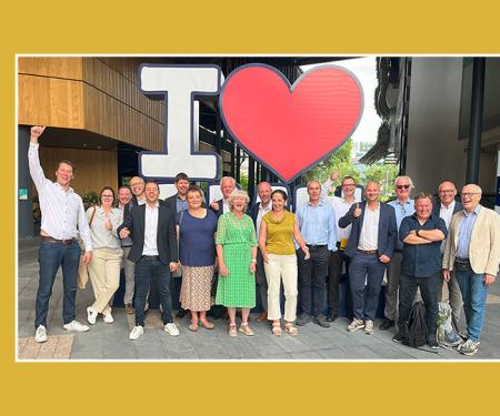 groepsfoto deelnemers ETION-belevingstrip naar Singapore