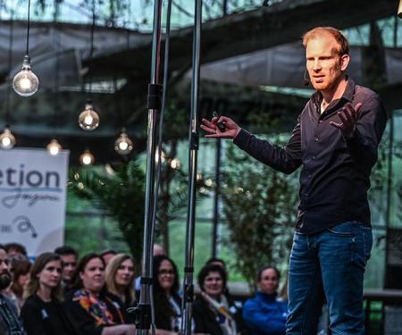 Rutger Bregman te gast bij ETION in de Verbeke Foundation