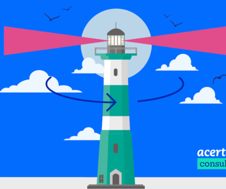 illustratie van vuurtoren