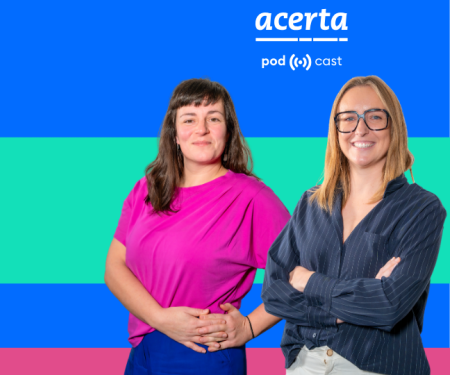 Kathleen Vangronsvelt en Hannelore Van Meldert van Acerta