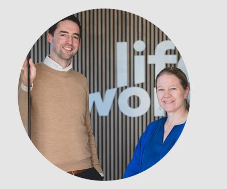 Bram Vergote en Anneleen Demasure